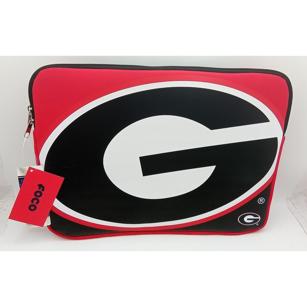 Georgia Bulldogs Foco 15" x 11" Color Block Zipper Laptop Sleeve